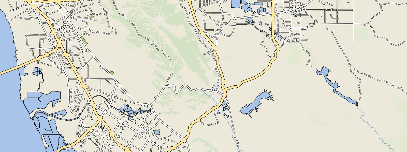 Map of Alameda