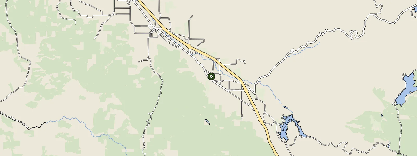Map of Ashland