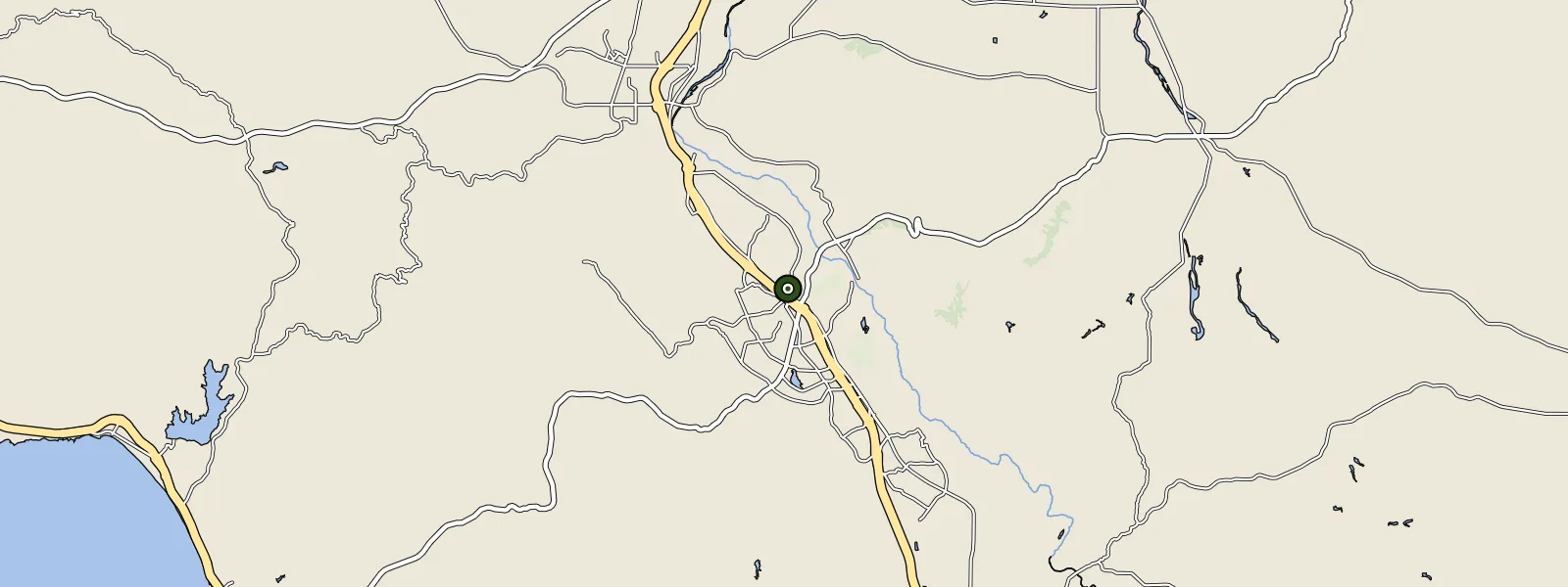 Map of Atascadero