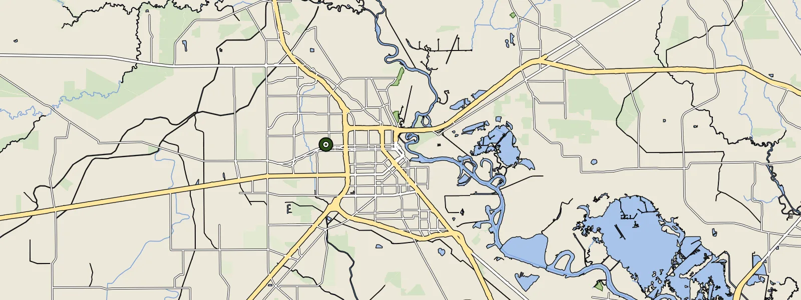 Map of Beaumont