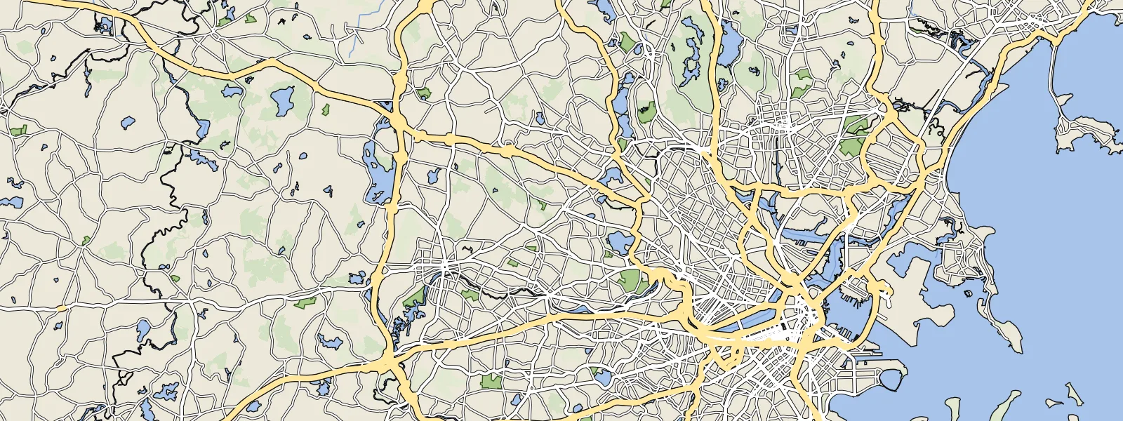 Map of Belmont