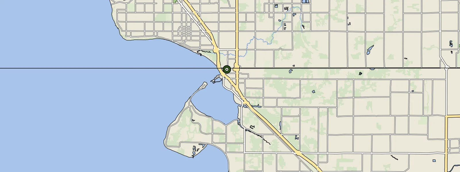 Map of Blaine