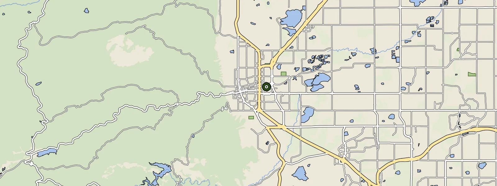 Map of Boulder