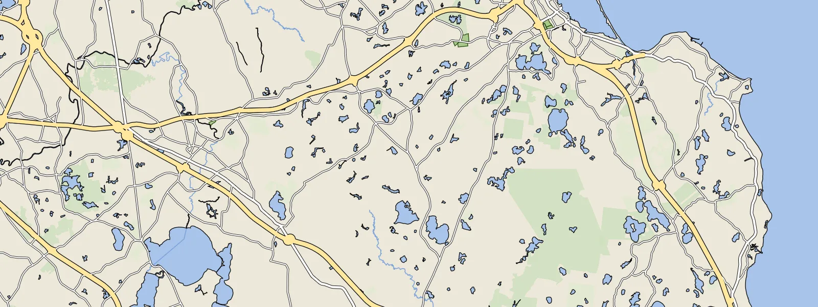 Map of Carver