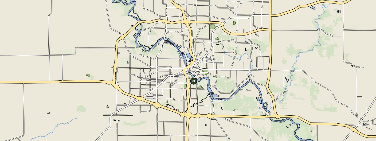 Map of Cedar Rapids