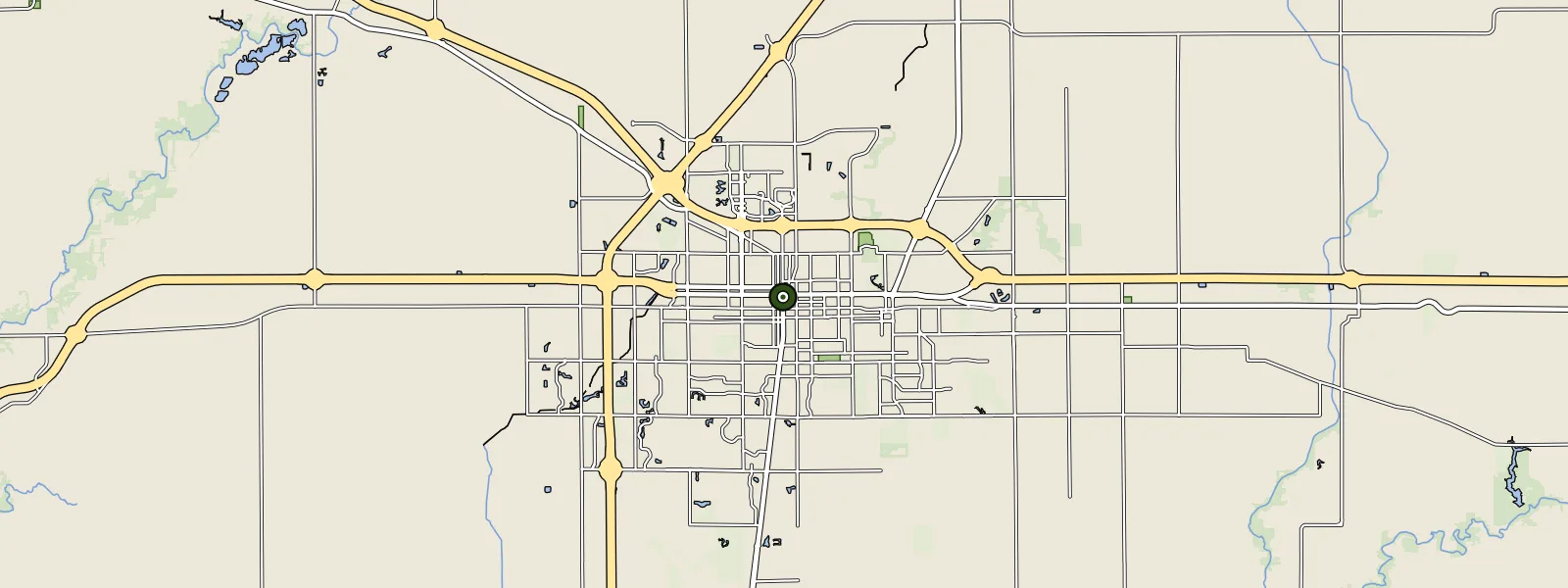 Map of Champaign