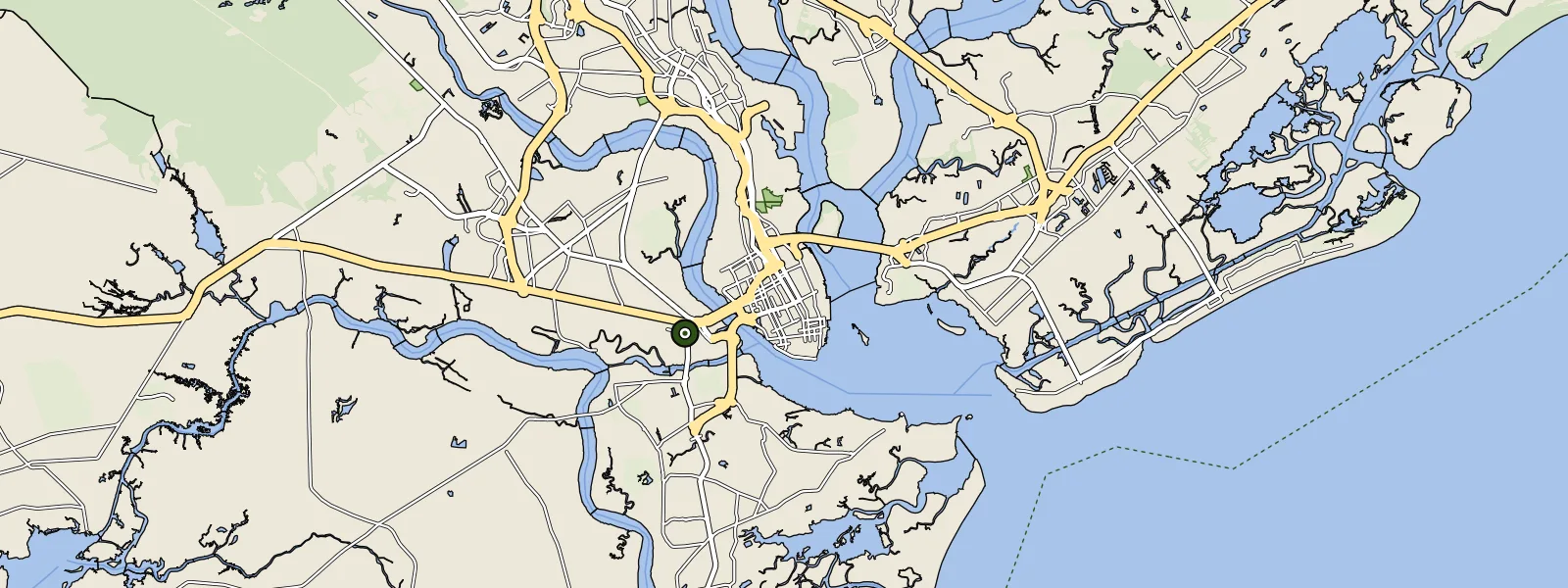 Map of Charleston