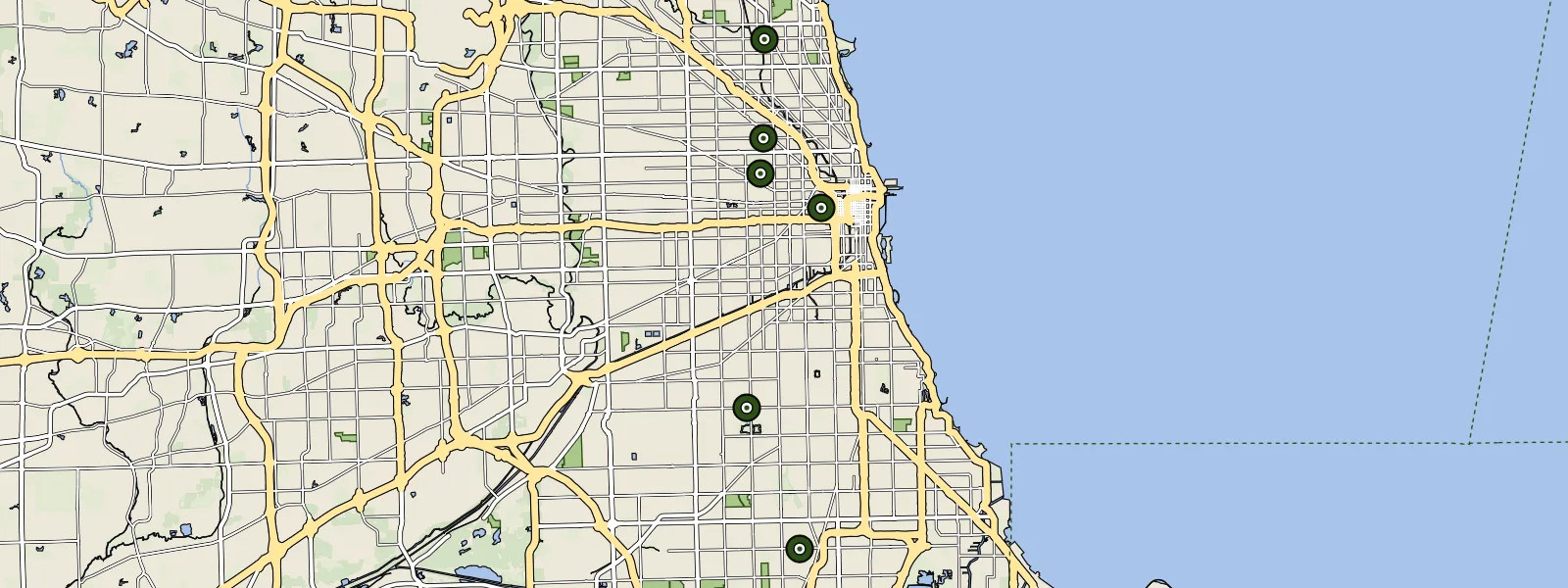 Map of Chicago