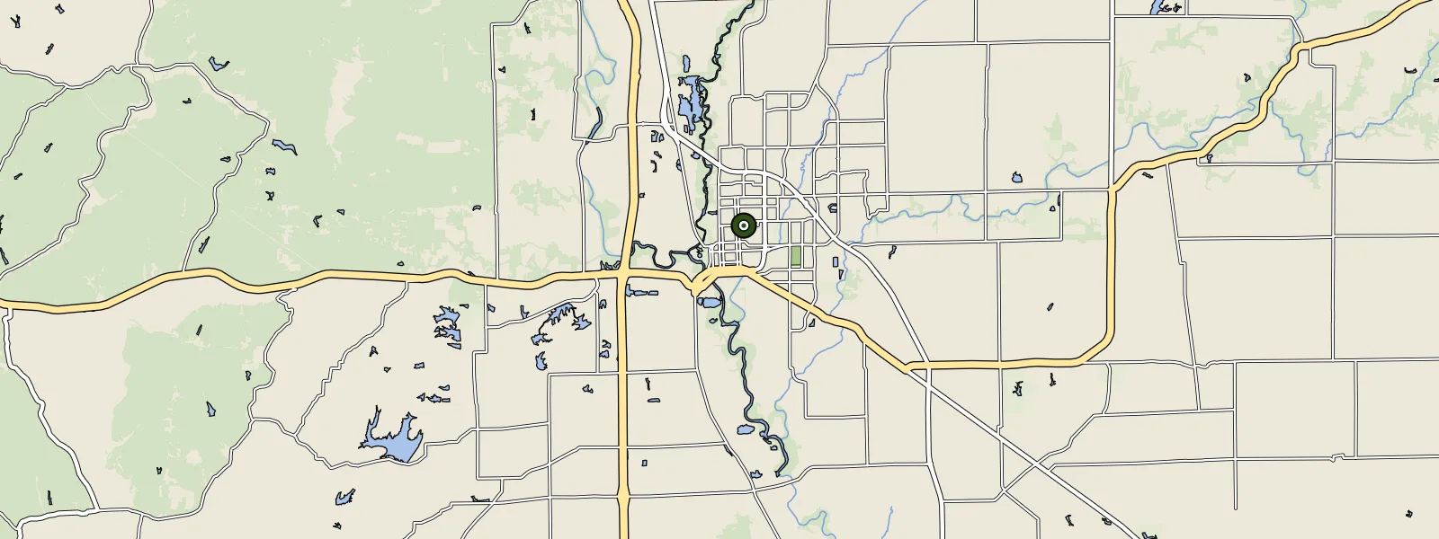 Map of Columbus