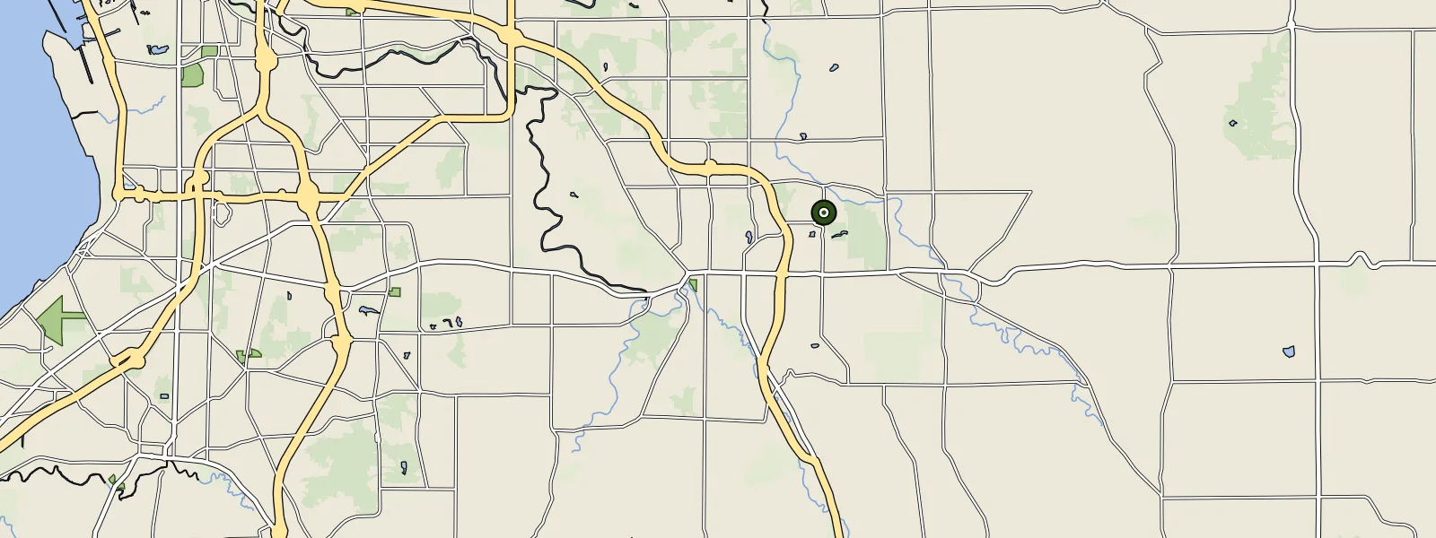 Map of East Aurora