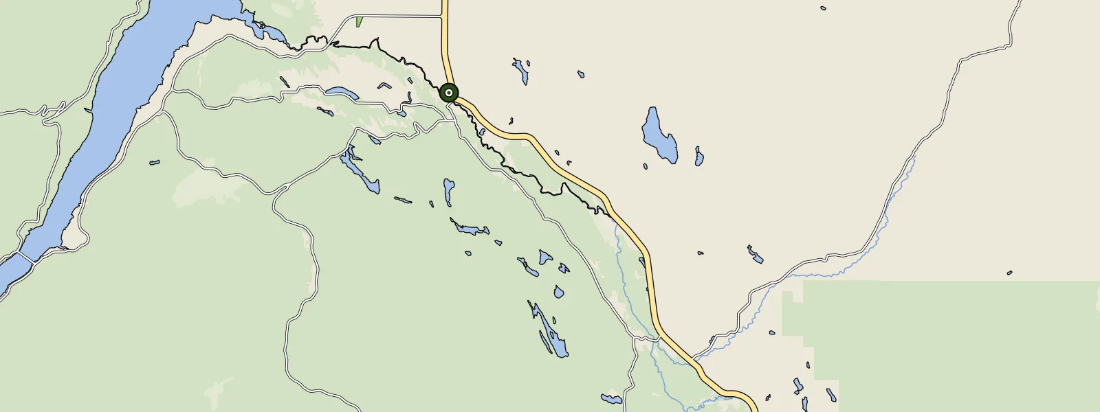 Map of Eureka