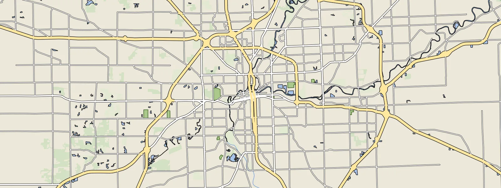 Map of Fort Wayne