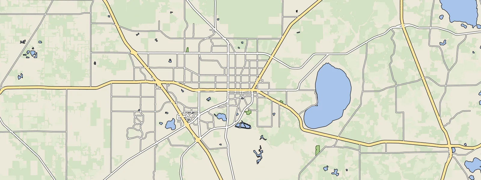 Map of Gainesville