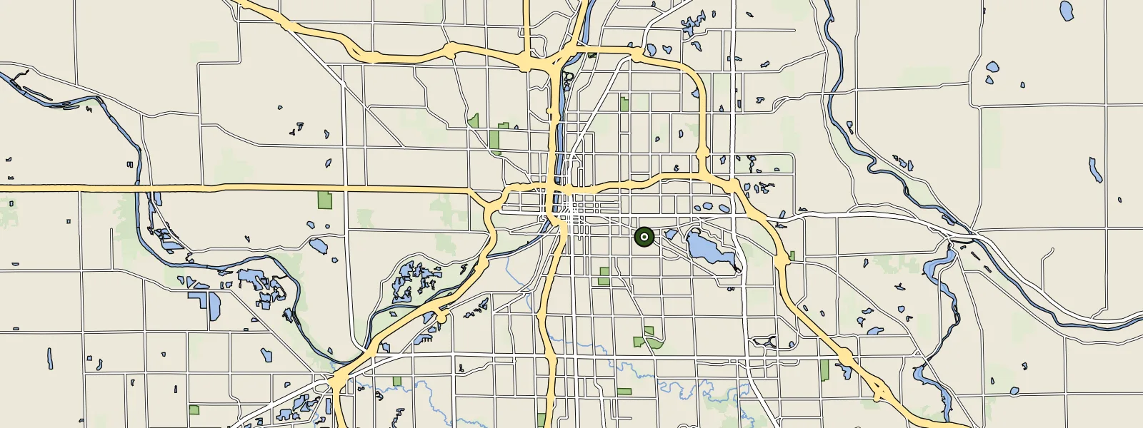 Map of Grand Rapids