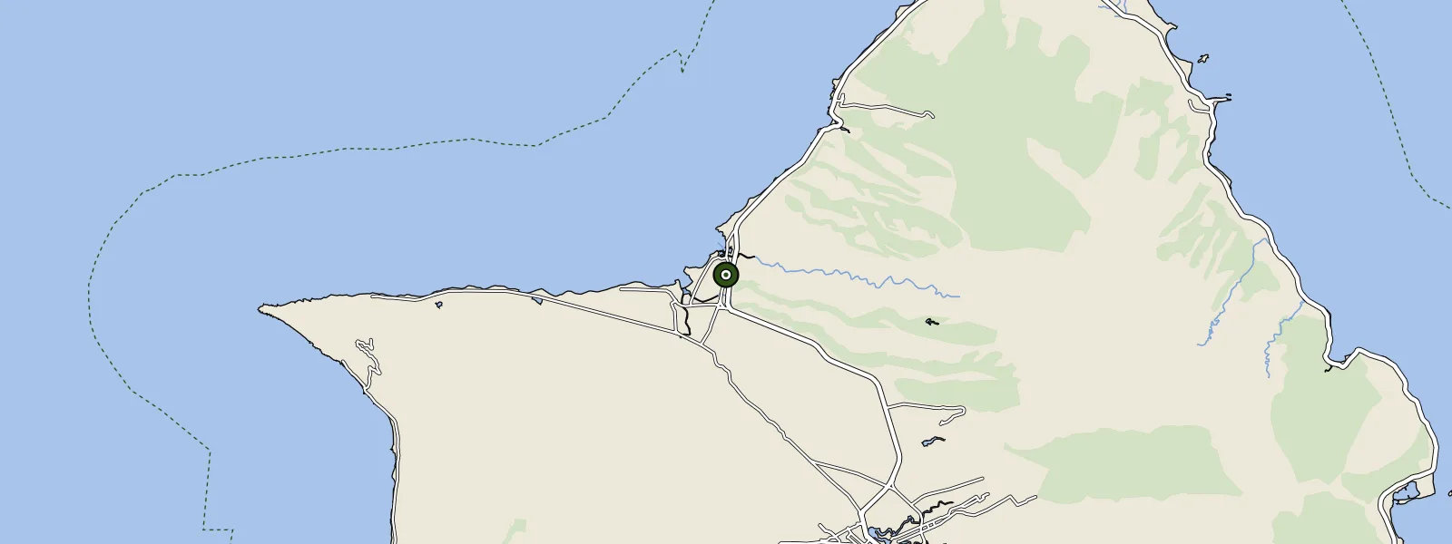 Map of Haleiwa
