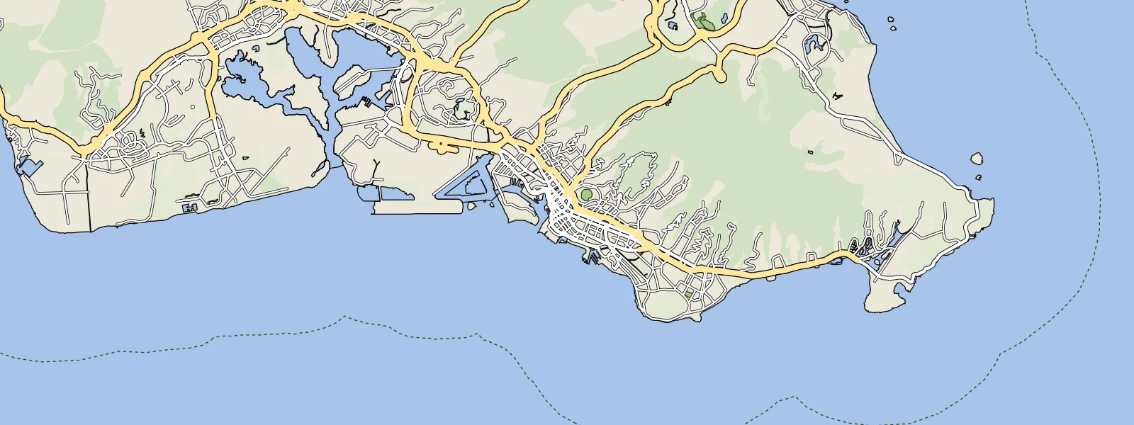 Map of Honolulu