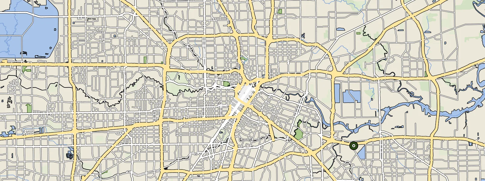 Map of Houston