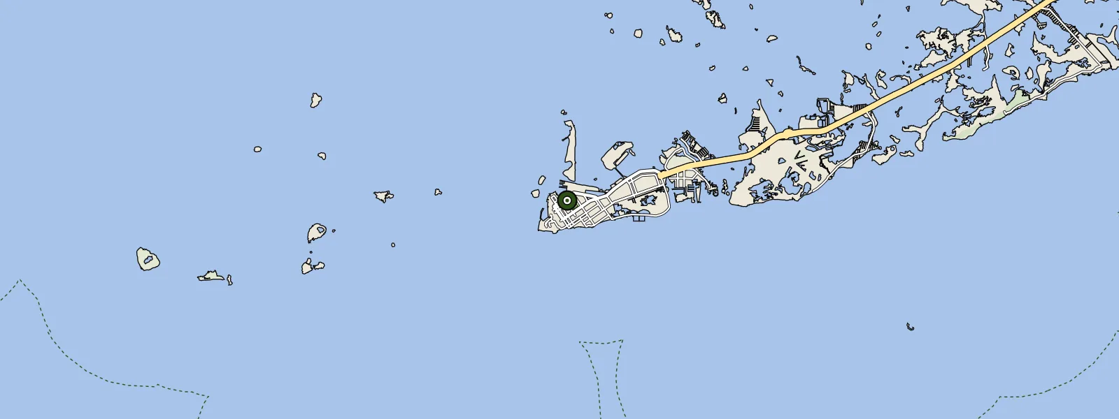 Map of Key West