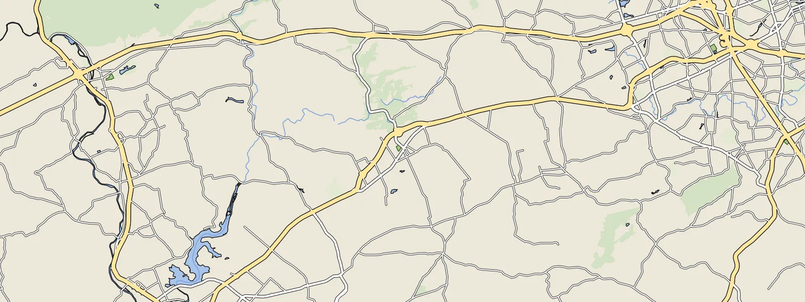 Map of Kutztown