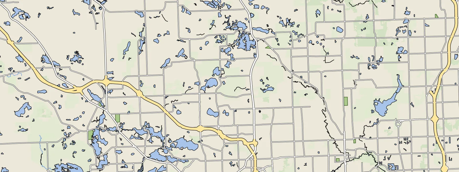 Map of Lake Orion