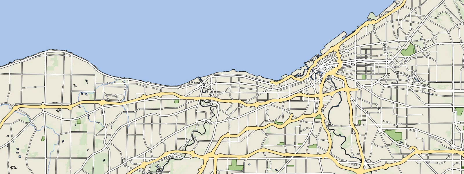 Map of Lakewood