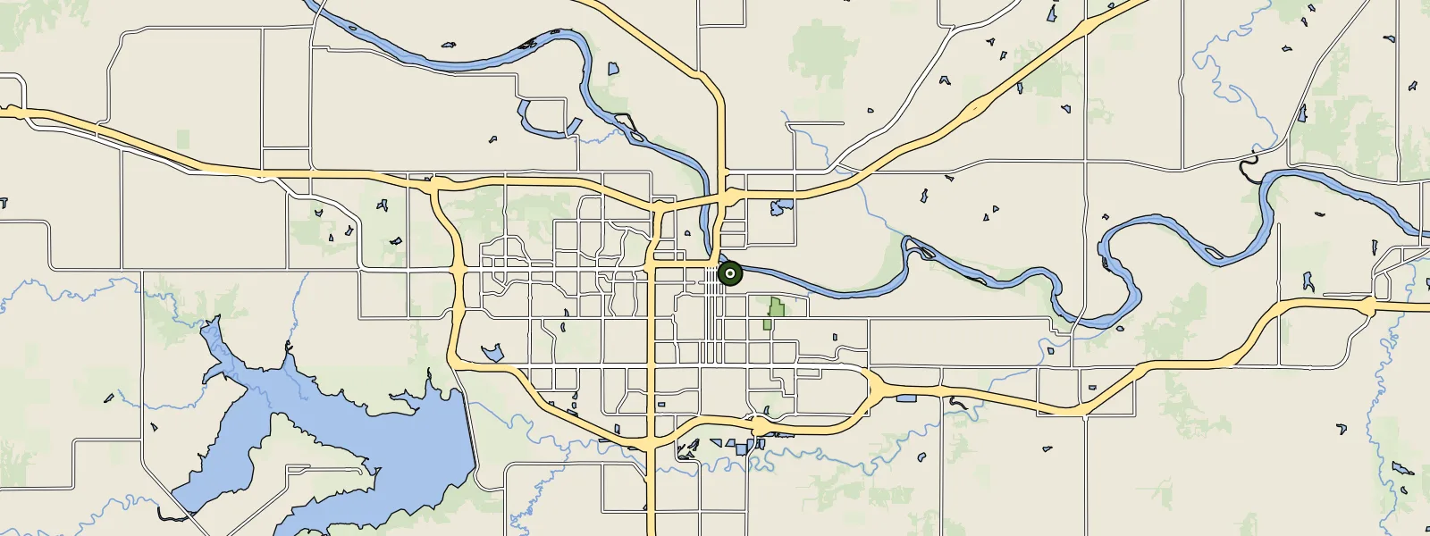 Map of Lawrence