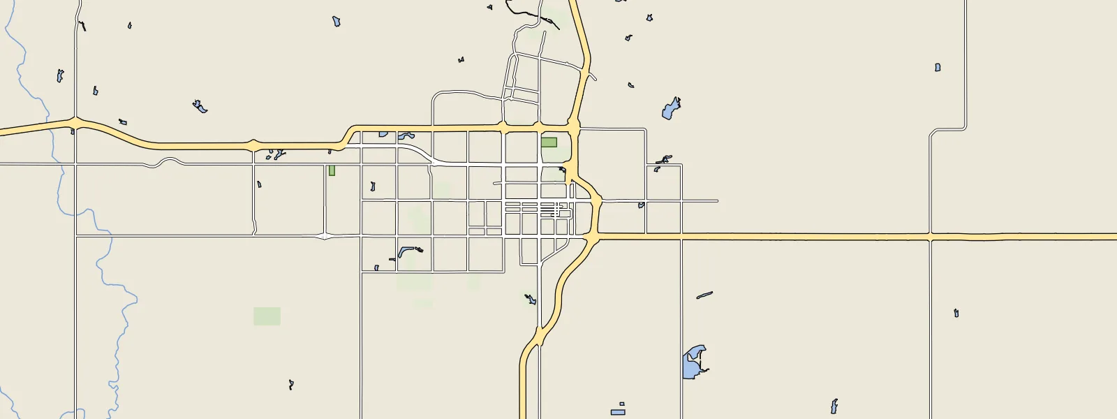 Map of Lawton