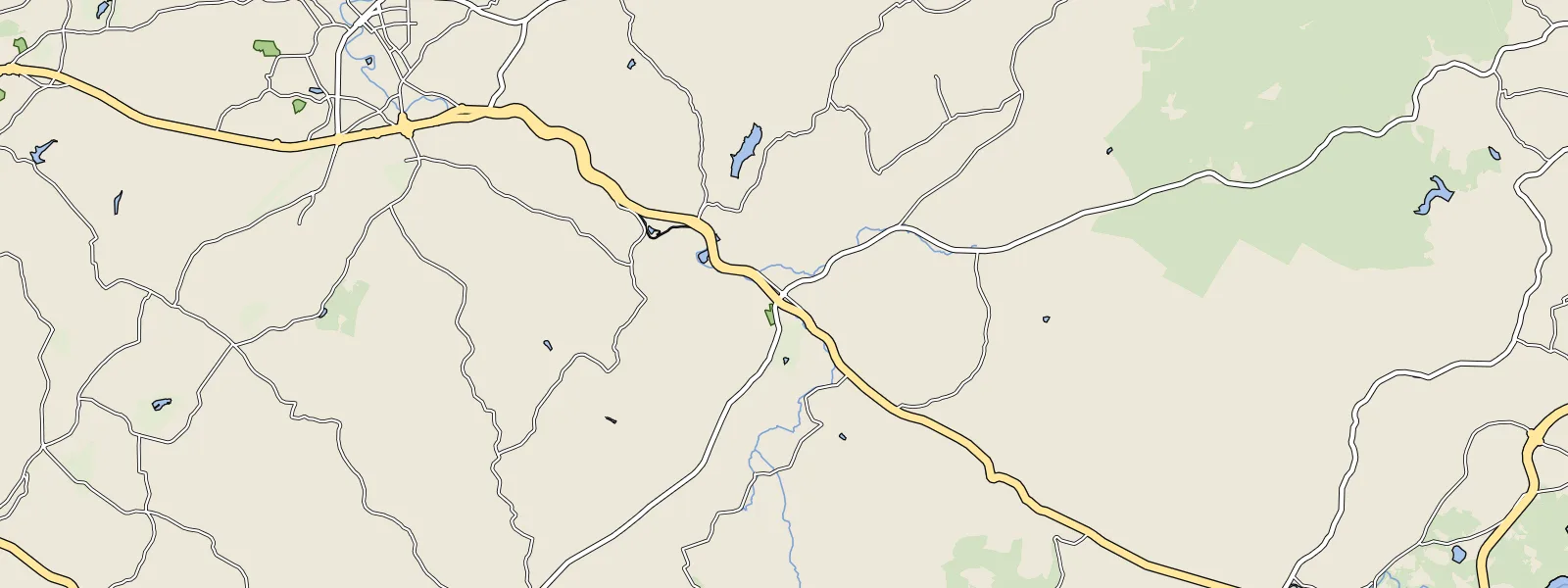 Map of Ligonier