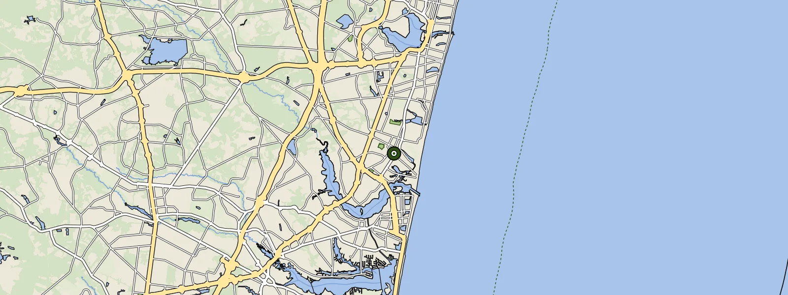 Map of Manasquan