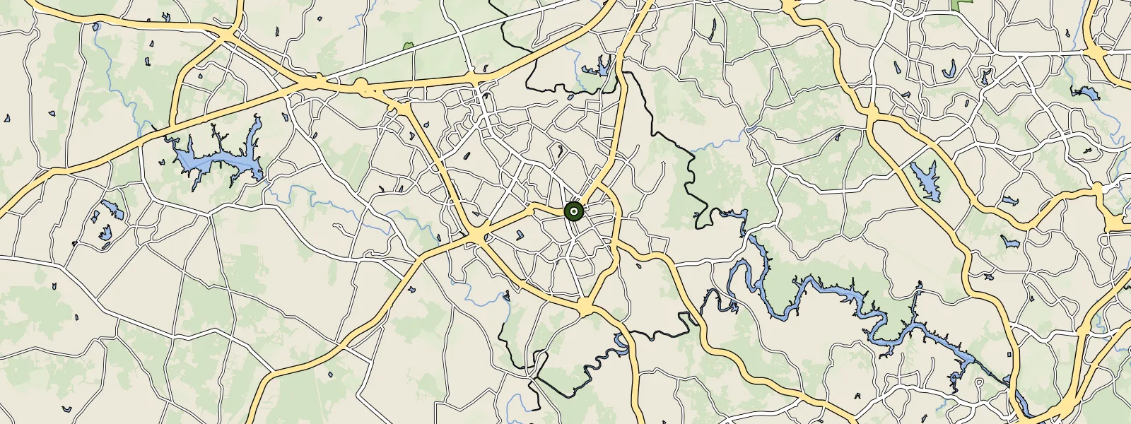 Map of Manassas