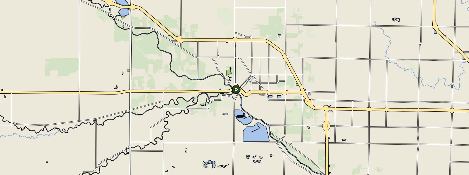 Map of Midland
