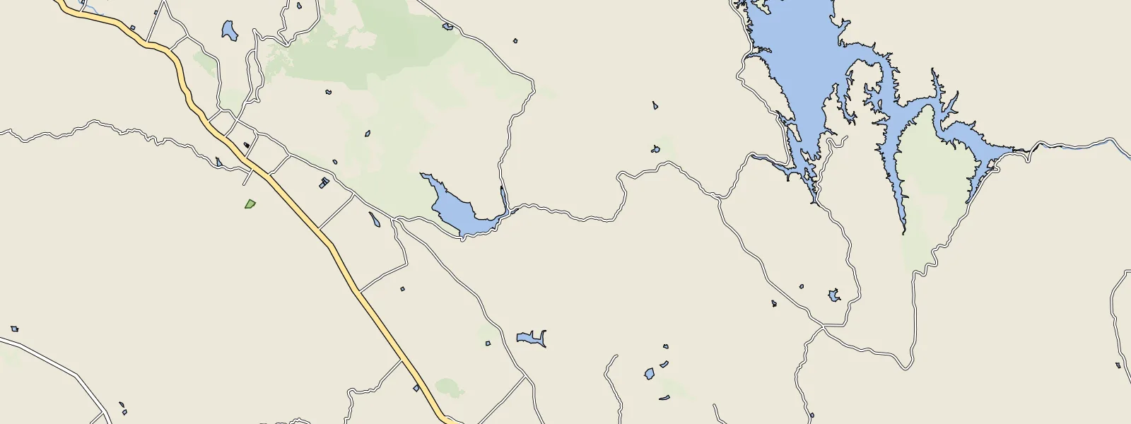 Map of Napa