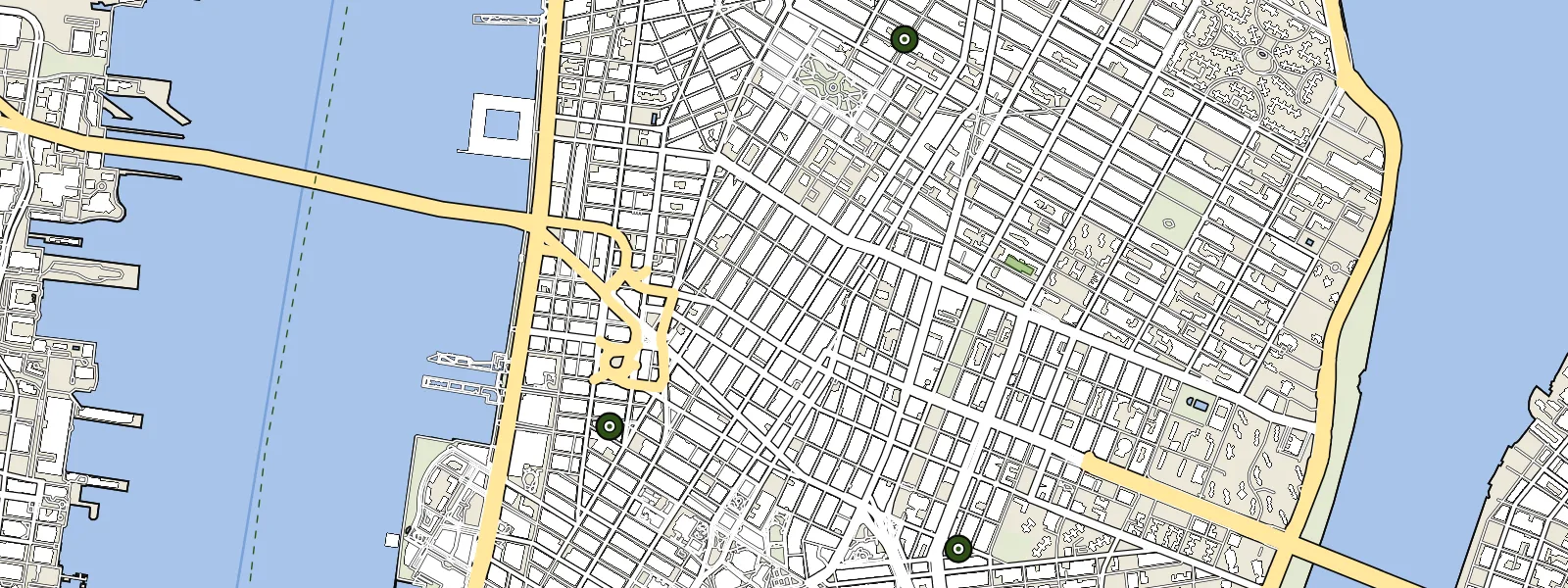 Map of New York
