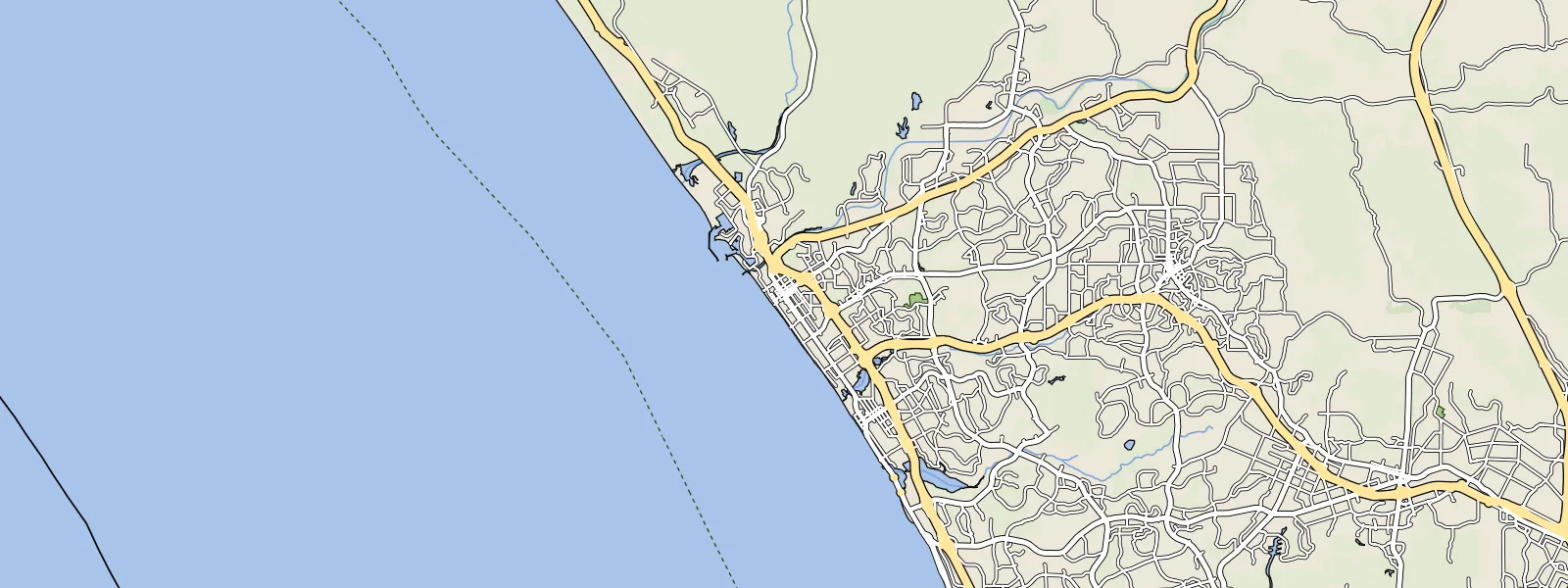 Map of Oceanside