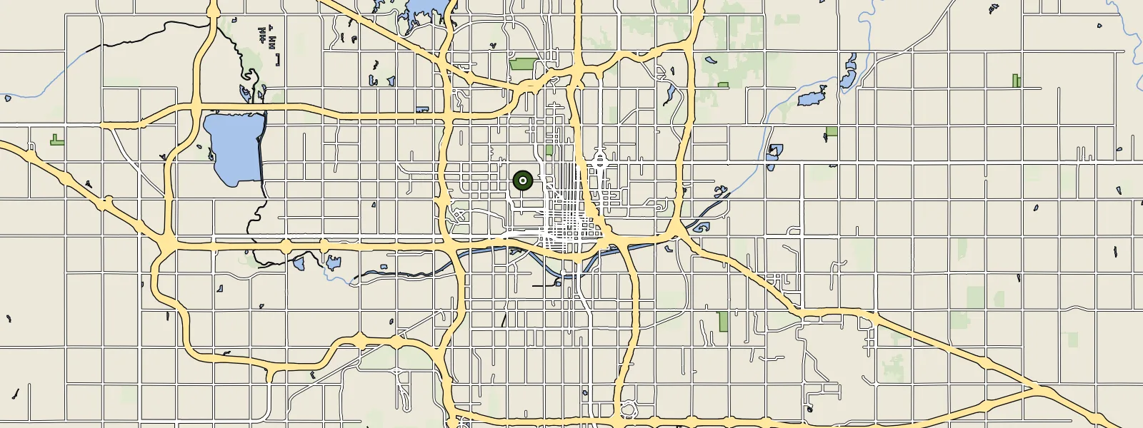 Map of Oklahoma City