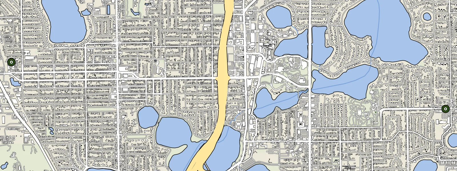 Map of Orlando