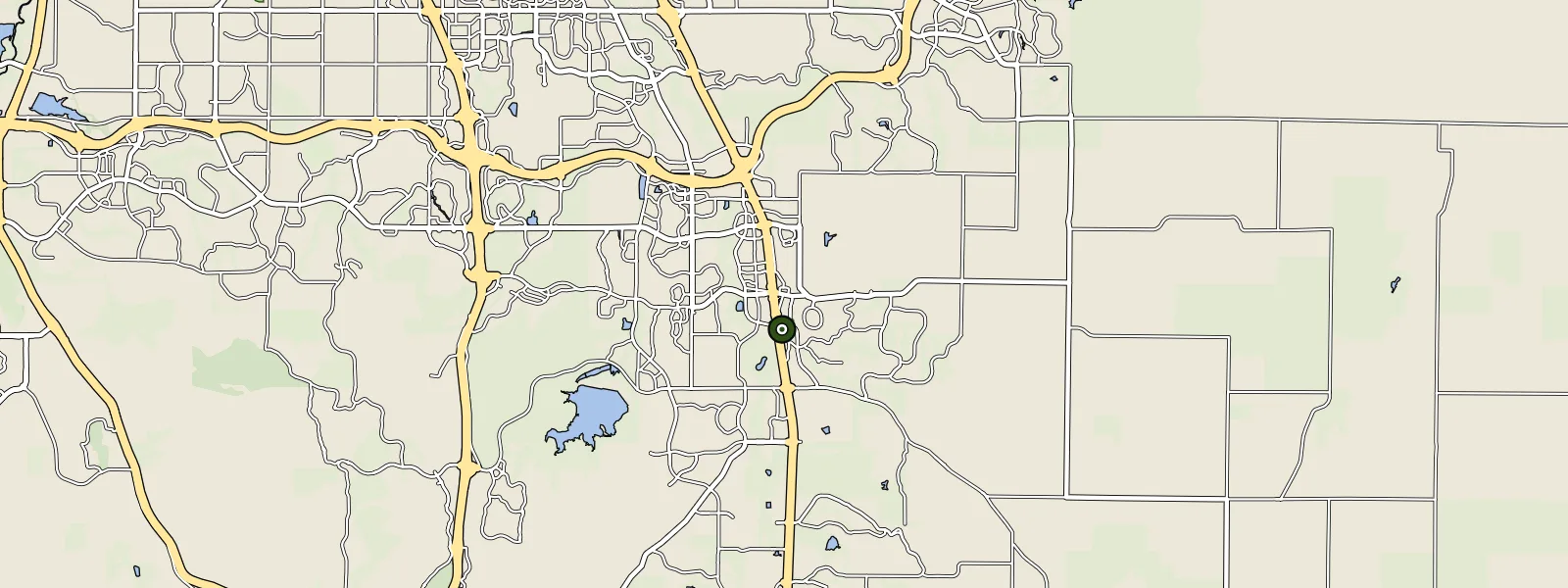 Map of Parker