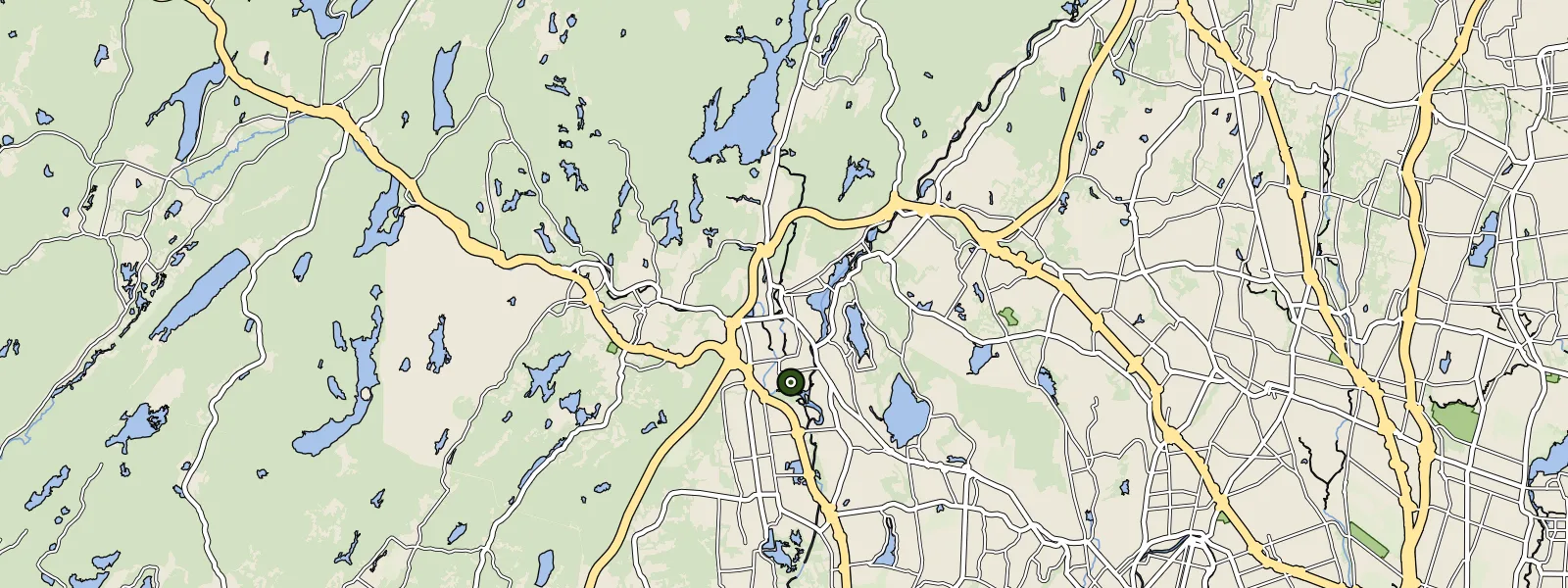Map of Pompton Lakes