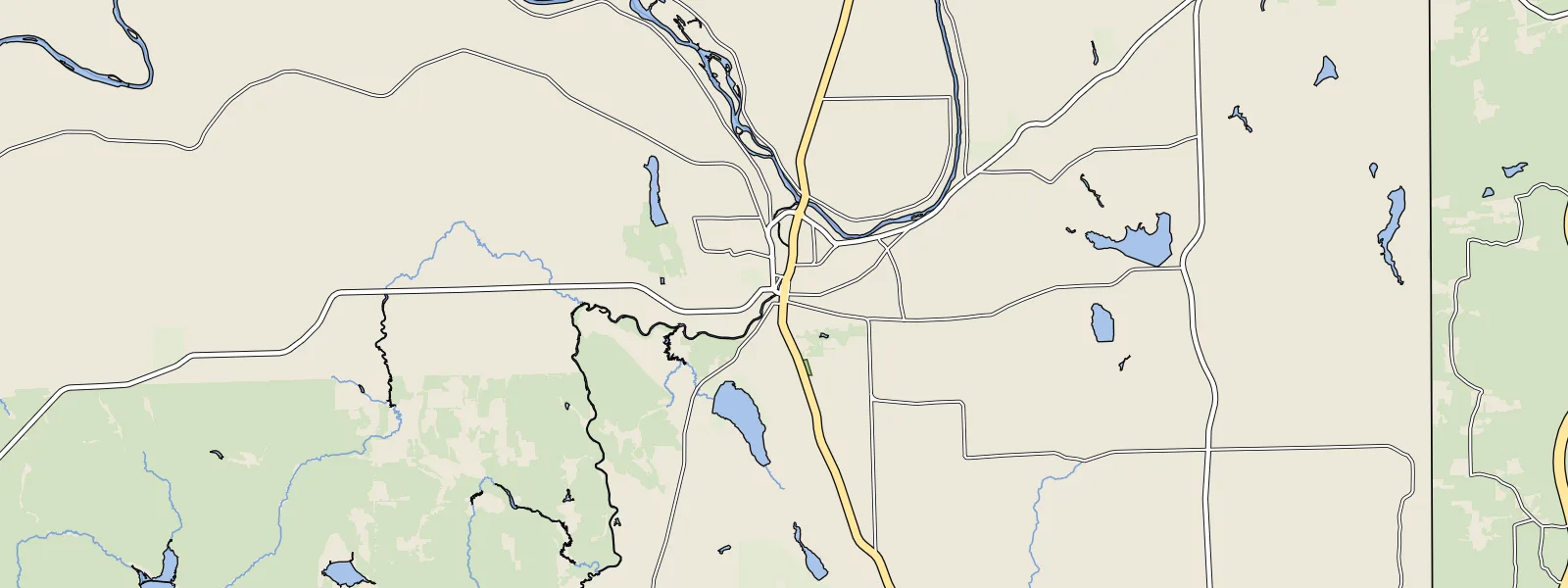 Map of Presque Isle