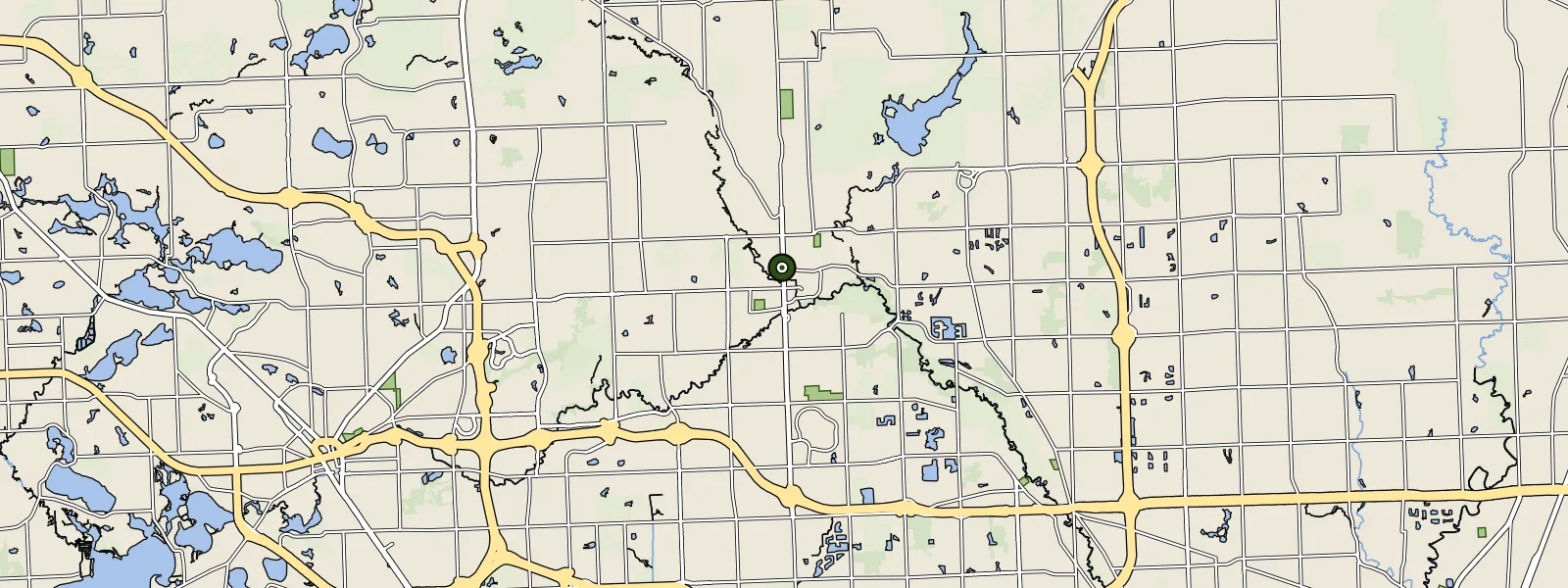 Map of Rochester