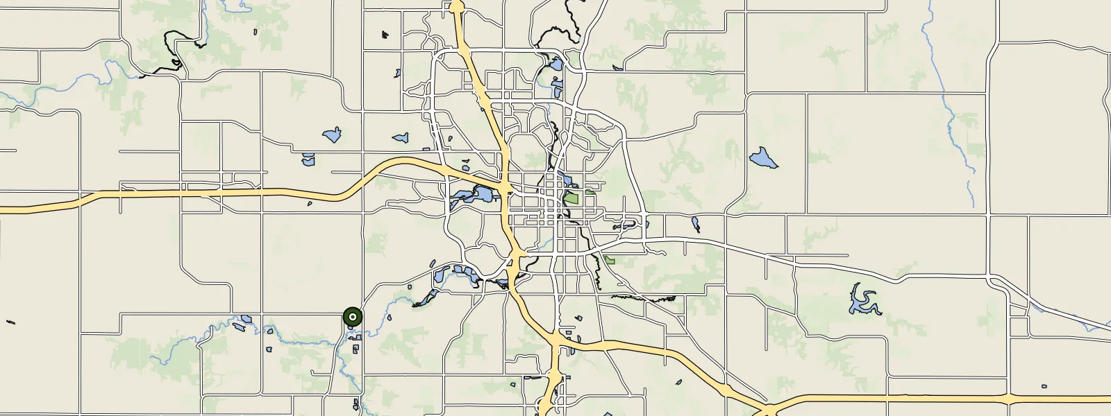 Map of Rochester