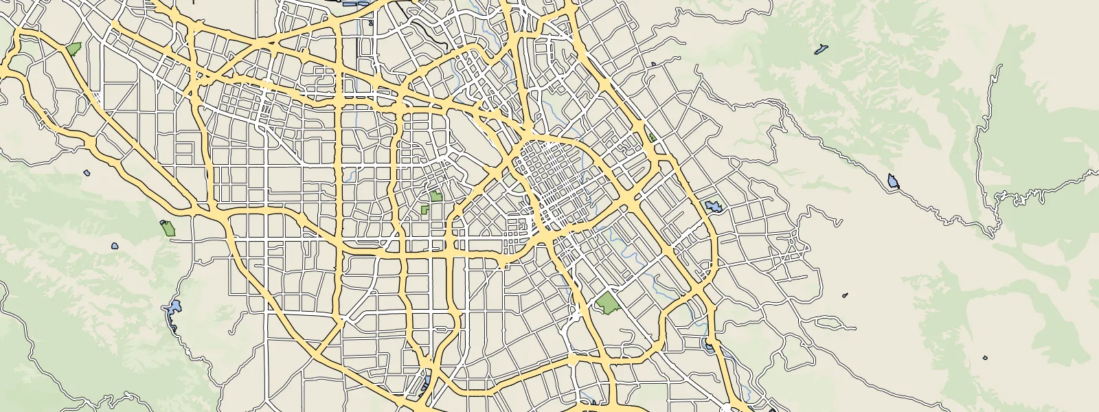 Map of San Jose