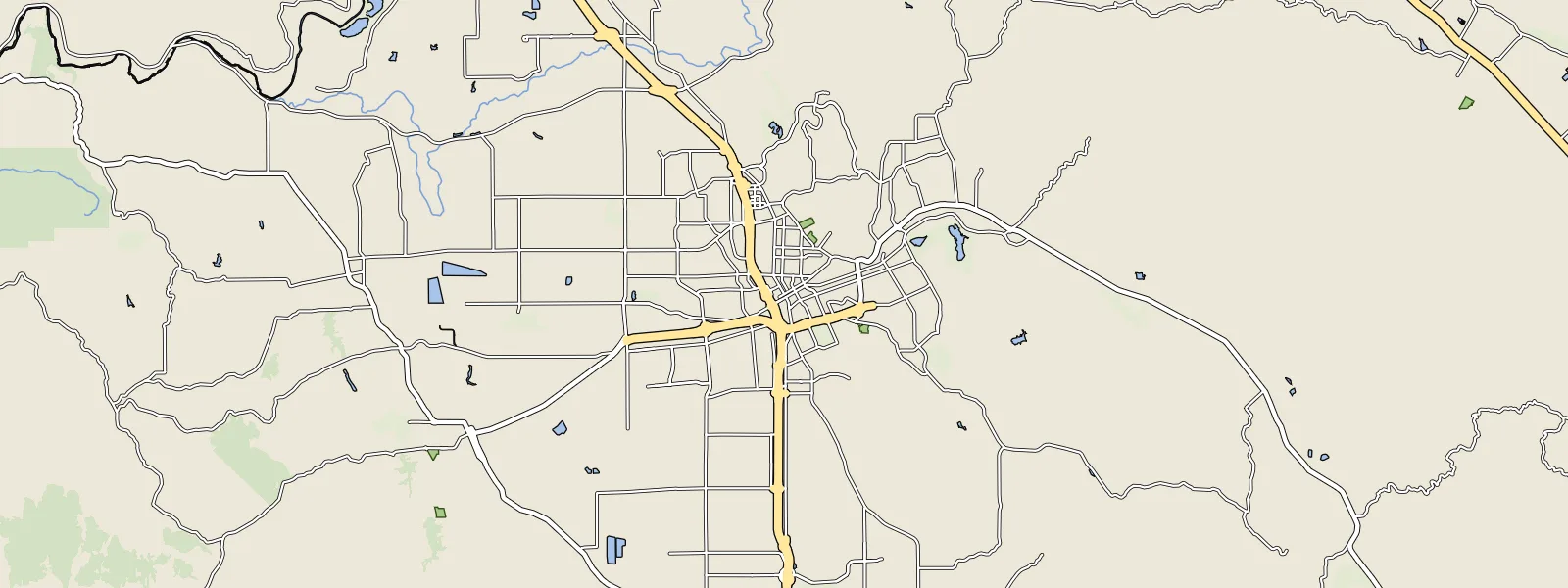 Map of Santa Rosa