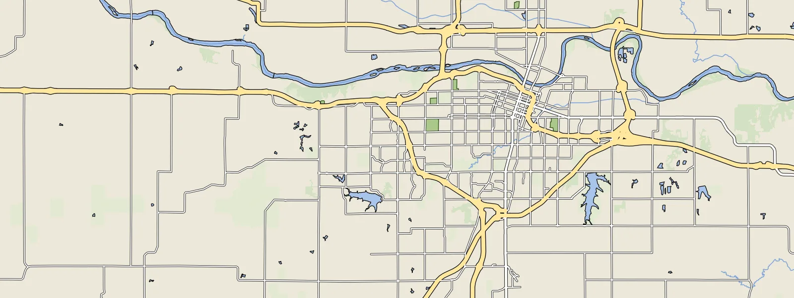 Map of Shawnee