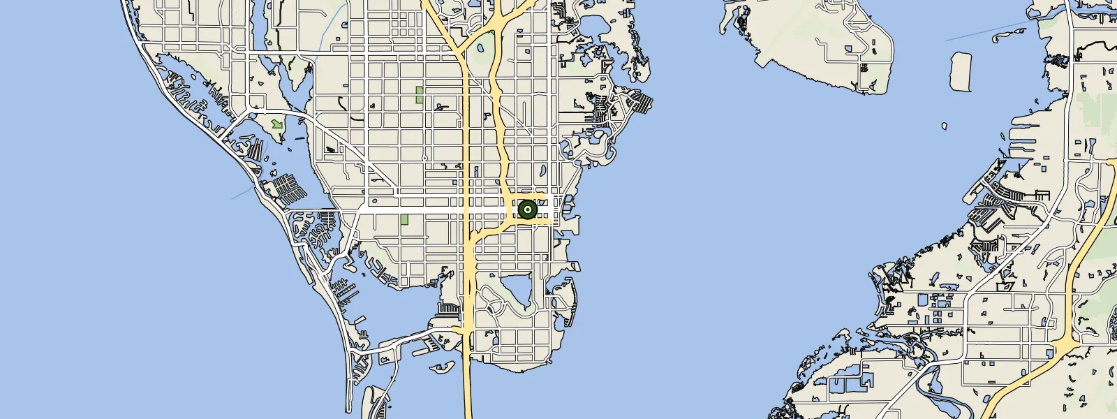 Map of St. Petersburg