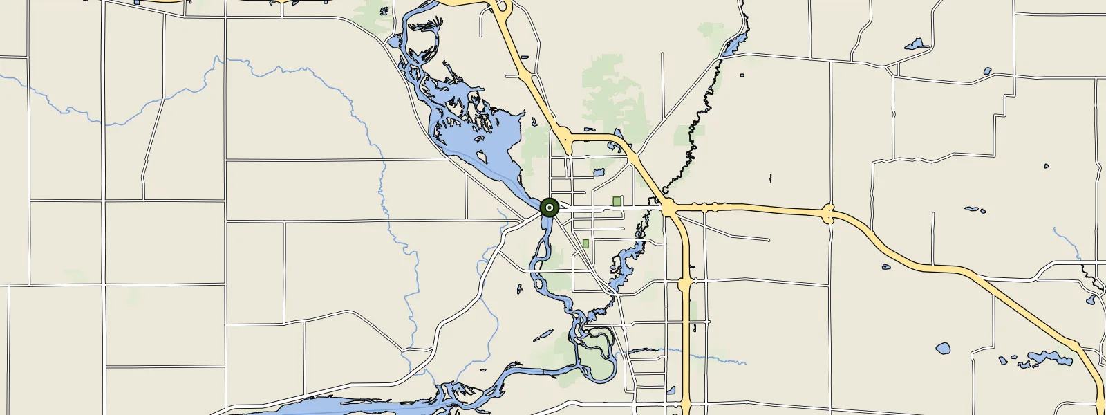 Map of Stevens Point