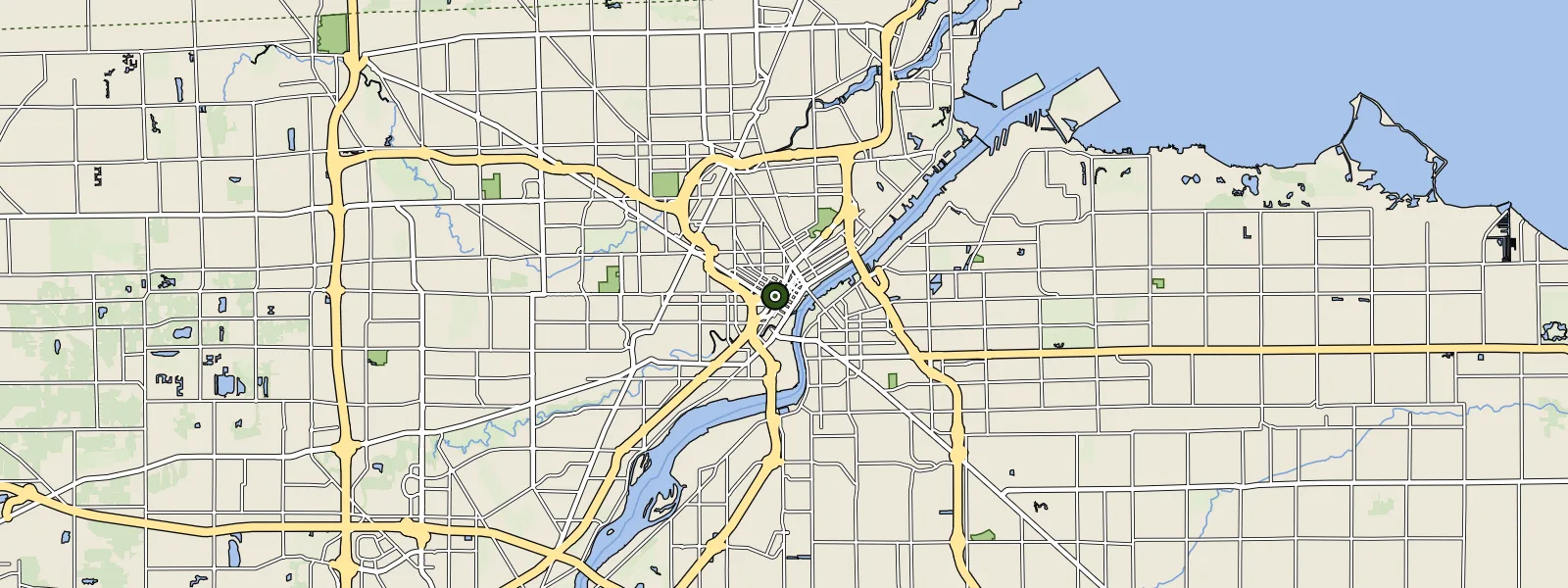 Map of Toledo