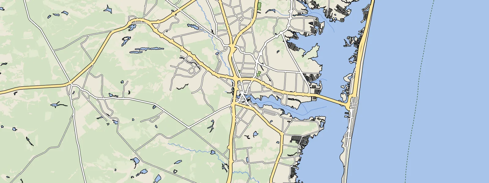 Map of Toms River