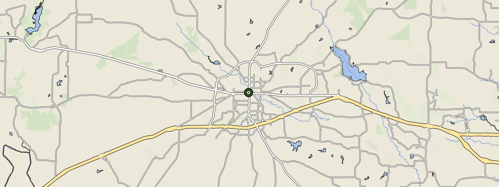 Map of Weatherford