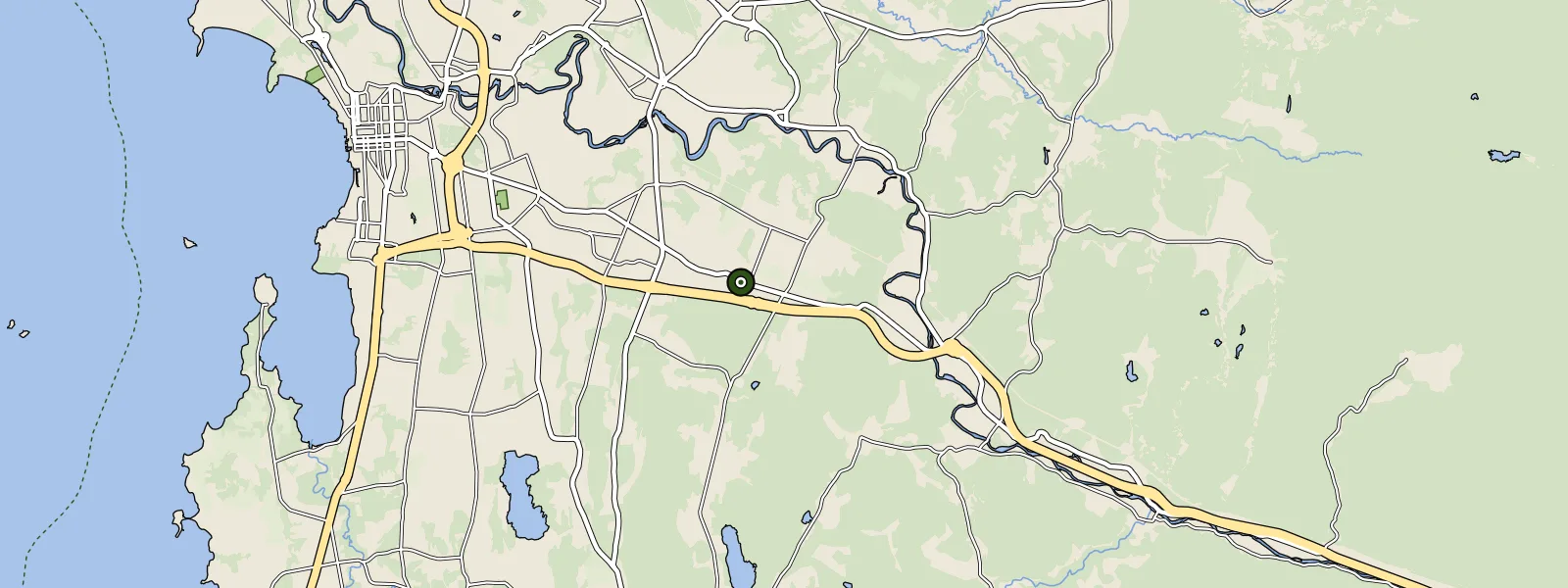 Map of Williston